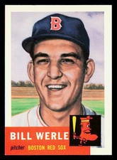 1991 Topps Archives 1953 #170 Bill Werle Boston Red Sox
