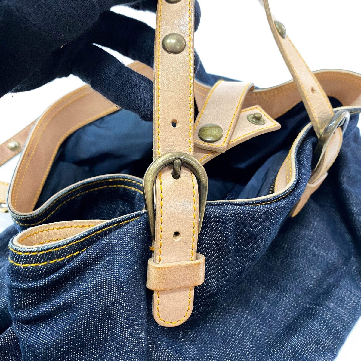 バッグ 05ss archive miumiu denim flower bag 05ss archive miumiu denim flower bag