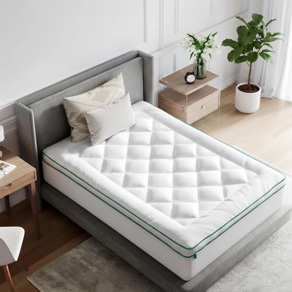 Full Mattress Topper Pillow Top Mattress Pad 8-21" Deep Pocket Soft Bed Topper