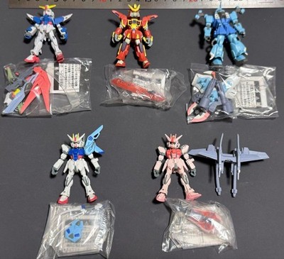 Gundam SEED Custom Mobile Suit Selection 5-Figure Set Bandai Action Figures