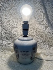 Vintage Wedgwood Etruria Barlaston Beatrix X Potter Peter Mrs Tiggy Winkle Lamp