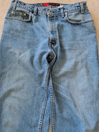 Vintage 90s Levi’s Silver Tab Baggy Jeans Men 34x30 Blue Denim Loose USA Skate * by Levi's, $95 - Photo 3