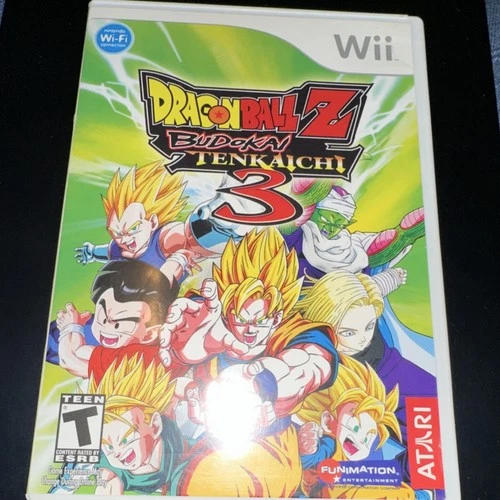 Atari Dragon Ball Z: Budokai Tenkaichi 3 Multiplayer Manual Included Nintendo W…