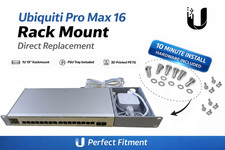 Ubiquiti UniFi Pro Max 16 Rack Mount 1U 19" with PSU Tray - Non-PoE