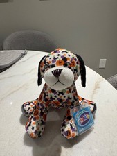 NWT Webkinz Spooky Pup with Unused Sealed Code Ganz Halloween Plush