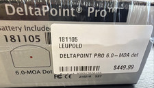 Leupold DeltaPoint Pro 6 MOA Dot Sight - Black Matt 181105