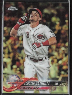 2018 Topps Chrome Update #HMT91 Scooter Gennett Refractor #/250