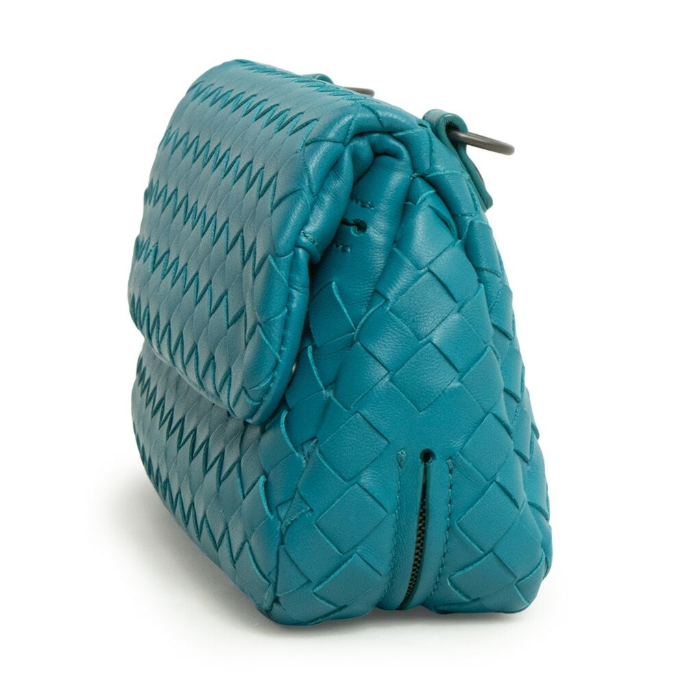 Exhibit Bottega Veneta Intrecciato Mini Chain Shoulder Bag Crossbody Lambskin Le thumbnail 6