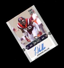 2022 Leaf DRAFT SP ROOKIE JERMAINE WALLER AUTO RC!  Virginia Tech 