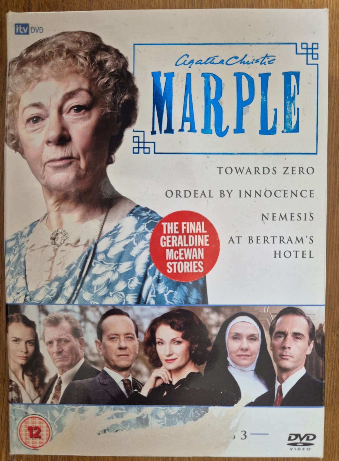 Marple: The Complete Series 3 DVD (2008) Geraldine McEwan, FREE POST
