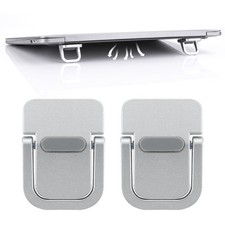 2 Pcs Mini Computer Keyboard Stand For Desk Portable Riser Invisible Laptop