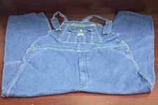 Liberty Bib Overalls Mens 42x32 Light Blue Jeans Carpenter Farmer Homestead