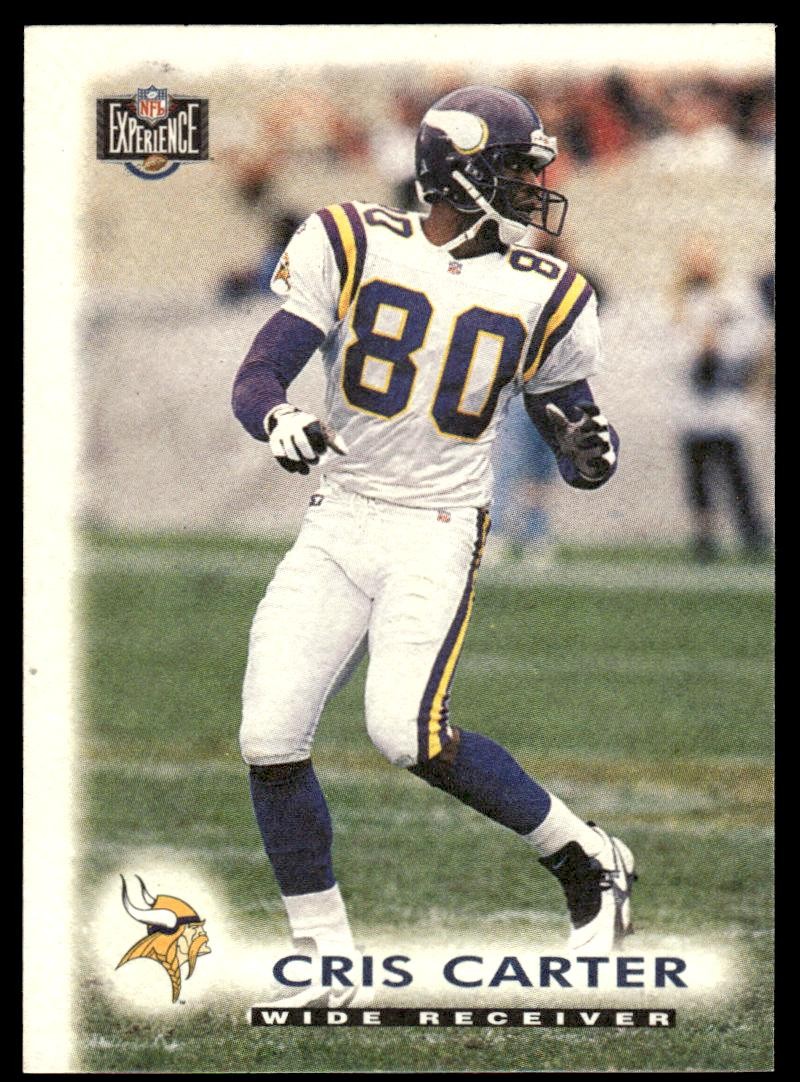 Cris Carter 1997 Score Board NFL Experience #19 Minnesota Vikings Football Card