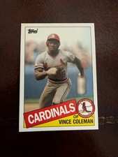 Vince Coleman ROOKIE CARD 1985 Topps Traded - #24T (RC)
