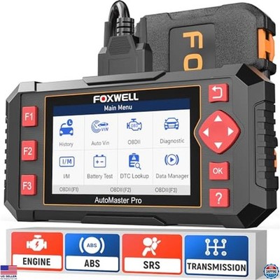 OBD2 Scanner Car Diagnostic Tool, ABS SRS Transmission Code Reader, Live Data