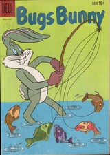 53042: Dell Comics BUGS BUNNY #72 F Grade