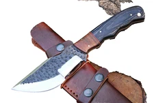 Handmade Forged Steel Hunting Tactical Tom Brown Tracker Knife with Sheath
