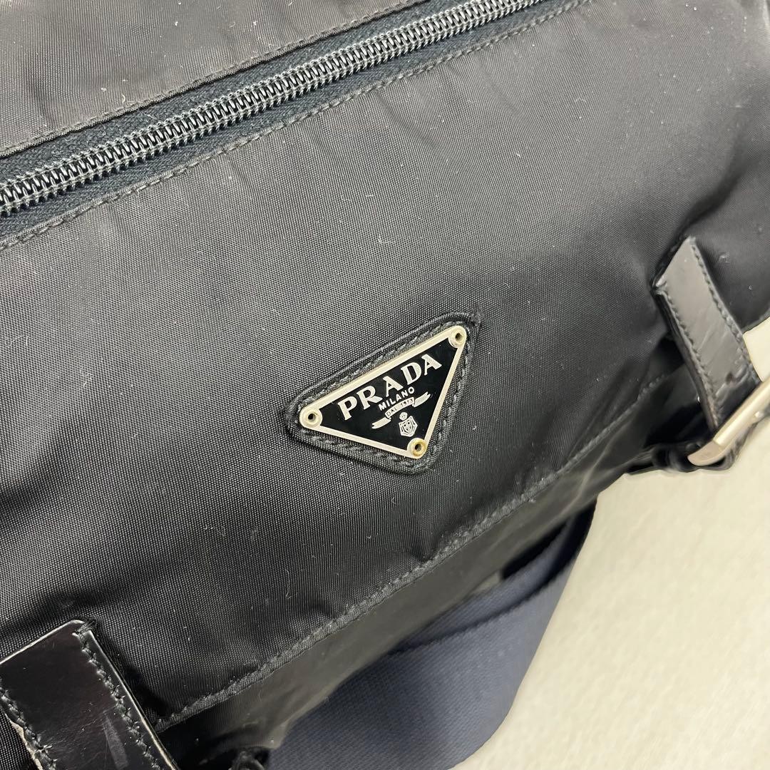 PRADA Tessuto Nylon Leather Messenger Shoulder Bag B6671 thumbnail 6