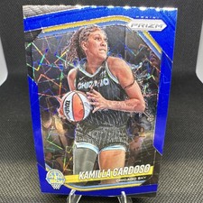 Panini 2025 Prizm WNBA Kamilla Cardoso Blue Prizm #89 Chicago Sky