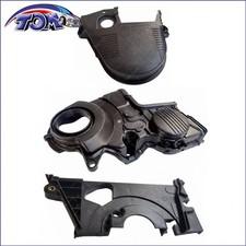 3Pcs Engine Timing Belt Cover Kit Fits 2001-2005 Honda Civic 1.7L I4 11840PLM000