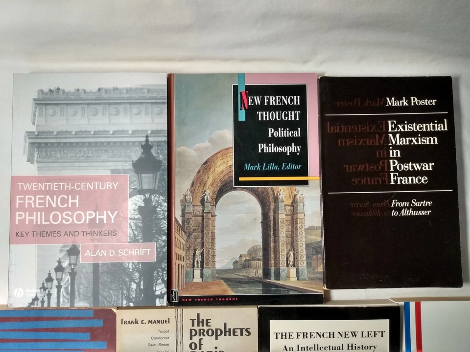 French Philosophy Lot Political Theory Sartre Gorz Althusser Comte Camus + - Image 2 of 4