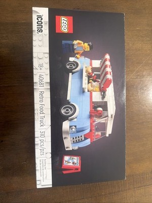 LEGO 40681 Retro Food Truck Promo Set -Limited release - BRAND NEW & SEALED!