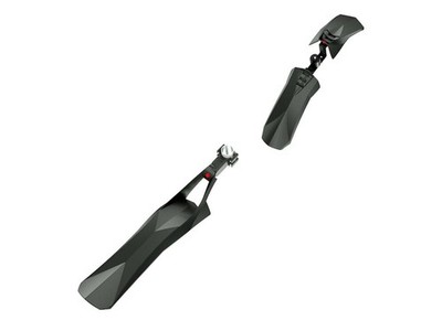 HEBIE Steckschutzblech Set Viper X Stealth Set schwarz | Laufradgröße: 26 - 29 Z