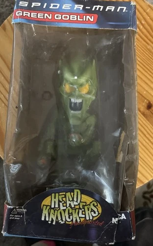 Green Goblin Head Knocker Bobble Head Marvel Legends