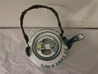 Japanese Oriental Style Tea Pot w/ Lid, RARE Green Geisha, Decorative Ceramics — photo 4