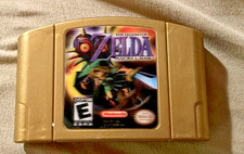 Legend of Zelda Majora's Mask  (Nintendo 64 2000) AUTHENTIC ORIGINAL HOLOGRAPHIC