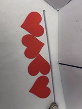 4 Wooden Red Hearts Crafts Woodpile est Fun 2014 1728922