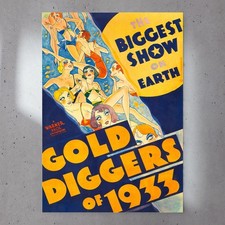 Image of Gold Diggers of 1933 (1933) 7x5 Movie Poster Premium Gloss 230gsm Paper 001