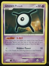 Unown X #71 Pokemon Secret Wonders 71/132 on eBay
