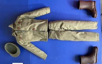 Action Man - 40th- Double Pocket Shirt and Pants (eyebrow buttons) - Excellent