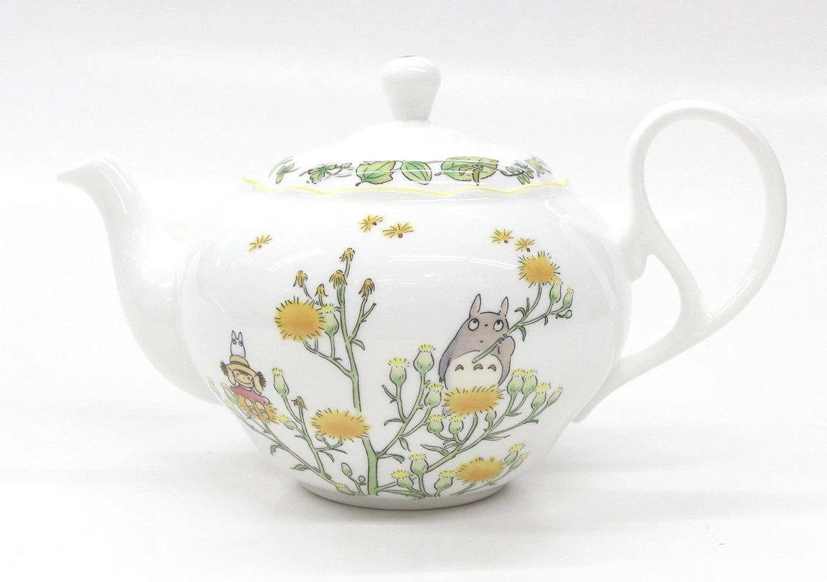 Noritake My Neighbor Totoro Tetera Porcelana De Hueso 600cc Con Colador