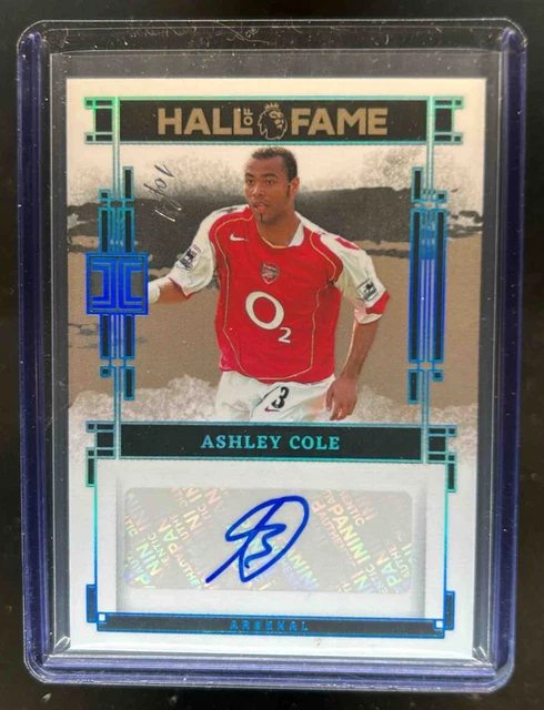 2024-25 Impeccable Premier League Ashley Cole Hall of Fame Platinum #1/1 Arsenal