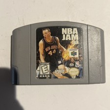 NBA Jam 99 (Nintendo 64, 1998) tested works great