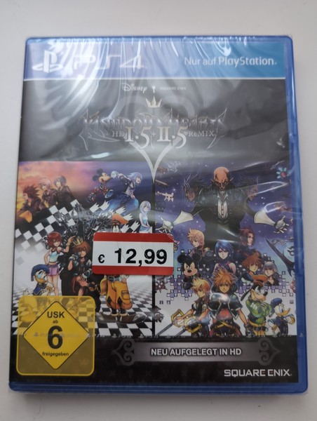 Kingdom Hearts Hd 1.5 & 2.5 Remix (Sony Playstation 4, PS4) Neu Und OVP-image