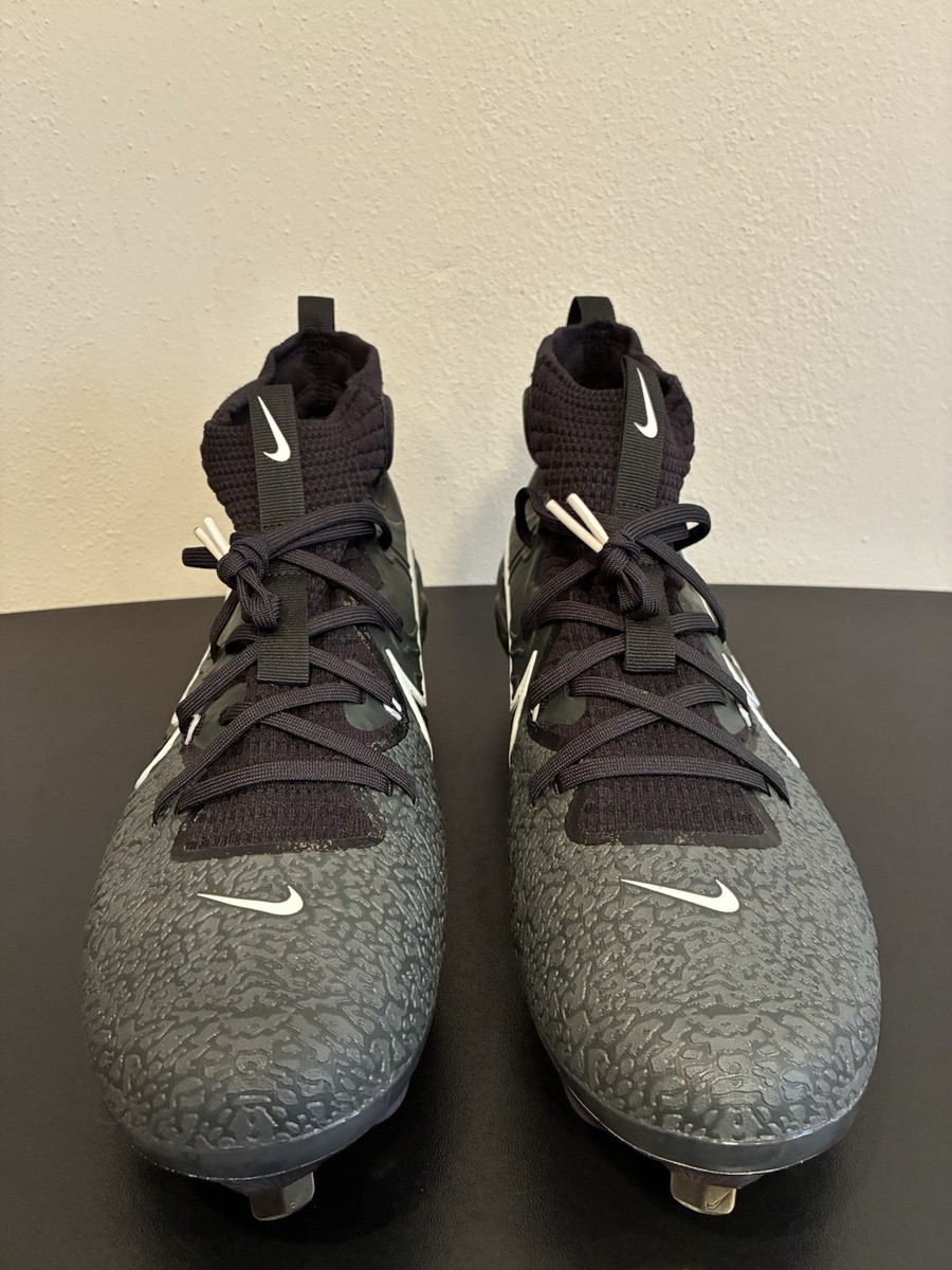 Nike Alpha Huarache NXT Black Metal Baseball Cleats DJ6517-010 Men