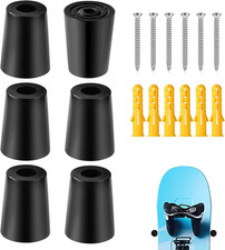 6stk Ski Vertikal Wandhalterung, Ski Wandhalterung Ski Board Wandhalterung mit S