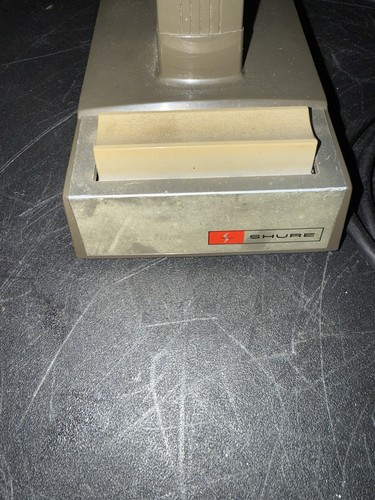 Microphone de bureau vintage Shure - Photo 2/6