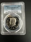 1981-S Proof Ultra-Cameo Type 1 Kennedy Half Dollar