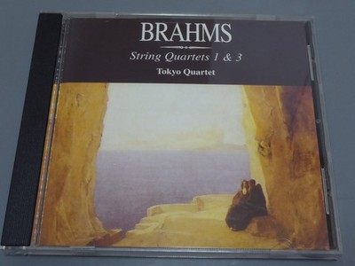 TOKYO QUARTET brams - string quartet 1 & 3 NM/VG (CD Album, Classical)