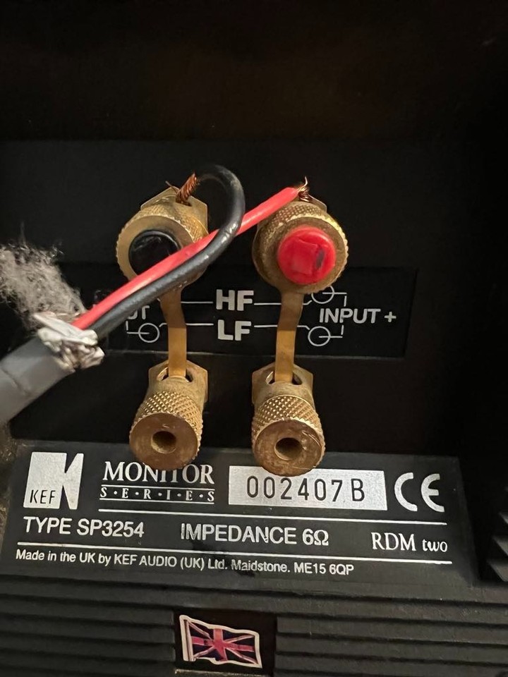 Kef RDM2 Reference Monitor Series Bookshelf Speaker SP3254 Pair | eBay