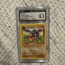 Pokémon TCG Aerodactyl Card 16/62 Fossil Rare Non-Holo NM/MINT+ 8.5 on eBay