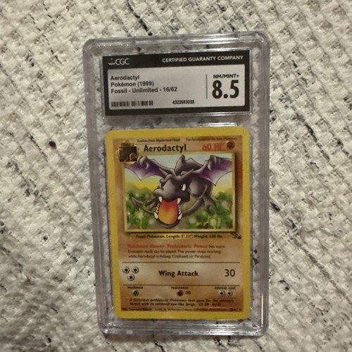 Aerodactyl (Unlimited) graded CGC 8.5 for sale on eBay