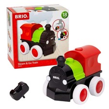 Brio Steam  Go Train 30411, For Ages 18 Months And Up. Toy, Wooden Toy, Gift 