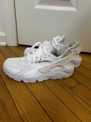 Nike Air Huarache White Low Top Sneaker Running & Jogging Breathable Unisex