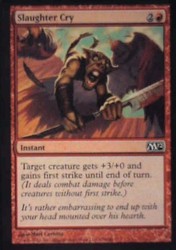Slaughter Cry - Magic 2012 (M12) #155