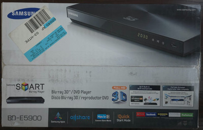 Samsung Smart Blu ray 3D & DVD Player -BD-E5900 3D- BRAND NEW